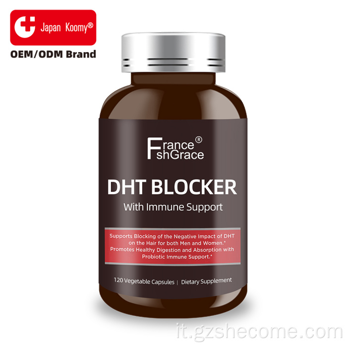 Integratore per la crescita dei capelli Shecome DHT Blocker personalizzato